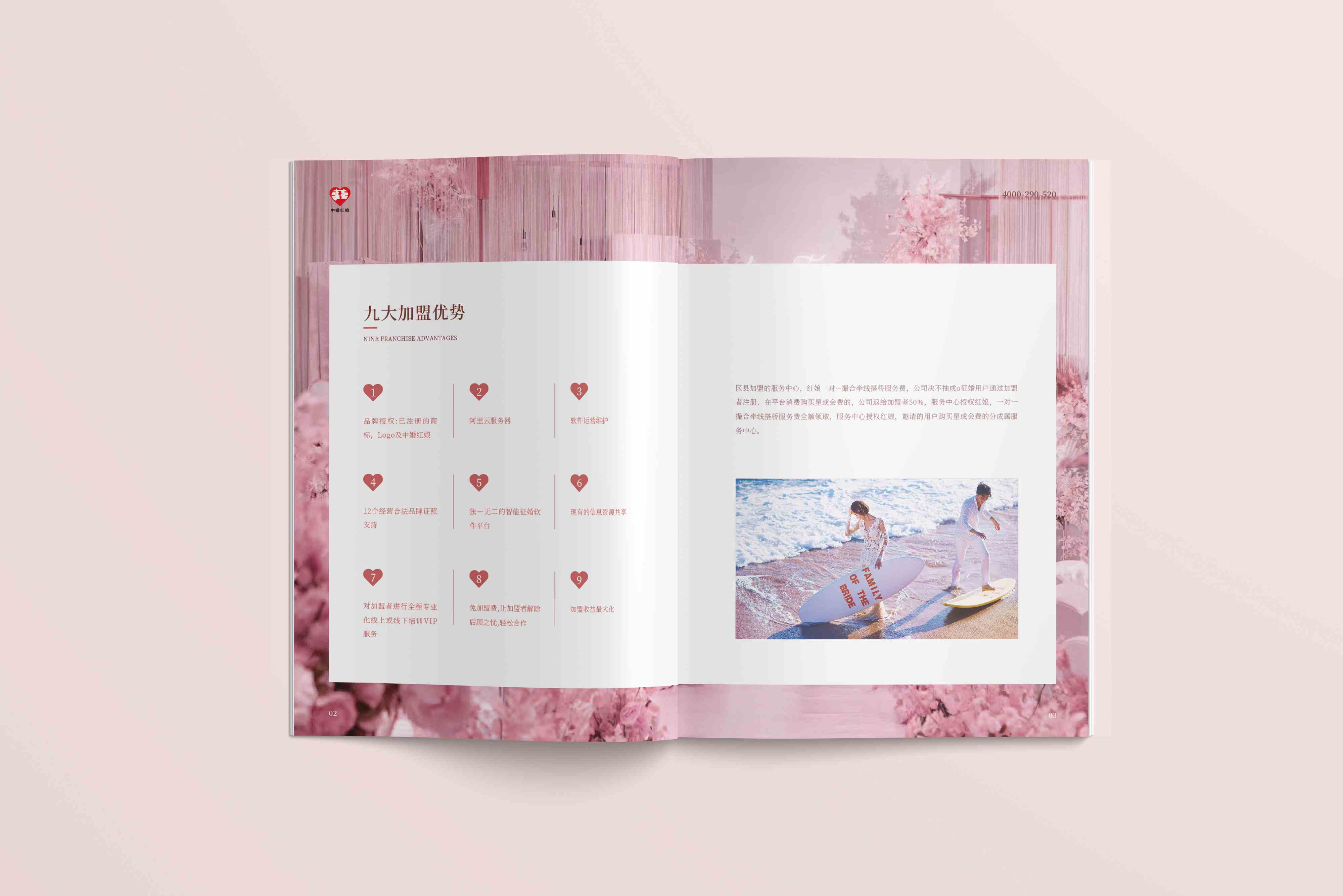 企业宣传册设计-婚介行业